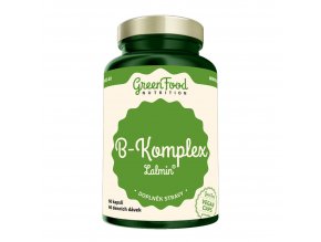 GreenFood Nutrition B-komplex lalmin 60 vegan kapslí