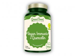 GreenFood Nutrition Vegan immunix + Quercetin 60 vegan kaps.