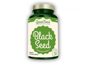 GreenFood Nutrition Black Seed - černý kmín 90 vegan kapslí