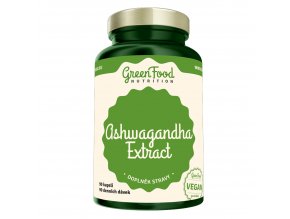 GreenFood Nutrition Ashwagandha extract 90 kapslí