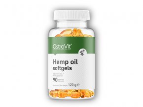 Ostrovit Hemp oil softgels 90 kapslí