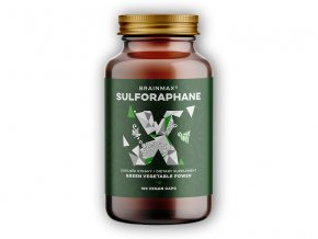 BrainMax Sulforaphane 35mg Sulforafan 100 rostl.kapslí  + šťavnatá tyčinka ZDARMA