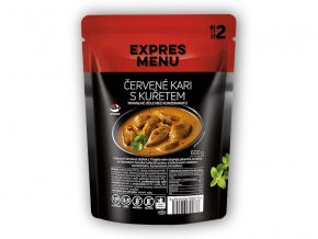 Expres Menu Červené kari s kuřetem 600g