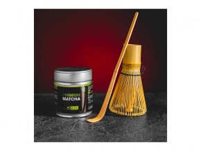 Nemec World Premium čaj Matcha 40g - set  + šťavnatá tyčinka ZDARMA