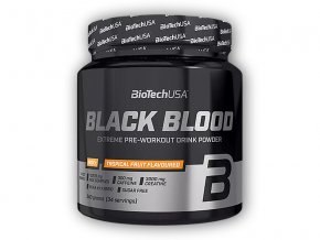 BioTech USA Black Blood NOX+ 340g  + šťavnatá tyčinka ZDARMA