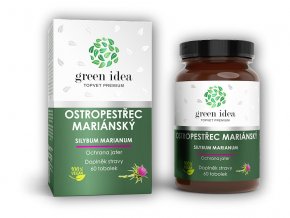 Green Idea Ostropestřec mariánský plus 60 tobolek