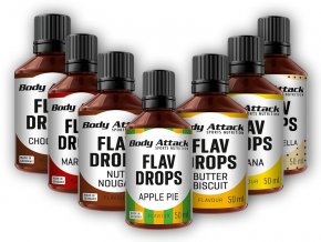 Body Attack Body Attack Flav Drops 50ml