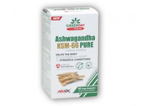 Amix GreenDay ProVEGAN Ashwagandha KSM-66 Pure 60Vcaps