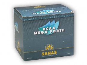 Sanas BCAA mega forte 30 ampulí á 22ml  + šťavnatá tyčinka ZDARMA