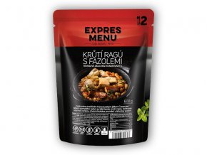 Expres Menu Krůtí ragů s fazolemi 600g