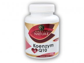 Golden Natur Koenzym Q10 100 mg 100 kapslí  + šťavnatá tyčinka ZDARMA