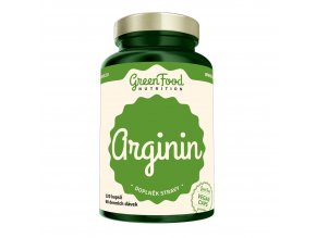 GreenFood Nutrition Arginin 120 vegan kapslí