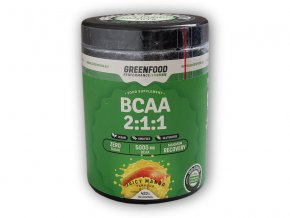 GreenFood Nutrition Performance BCAA 2:1:1 420g  + šťavnatá tyčinka ZDARMA