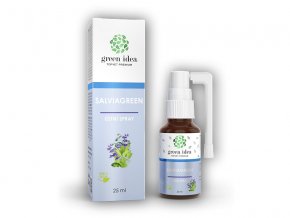 Green Idea Salviagreen - ústní sprej bolest v krku 25ml