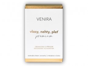 Venira Premium vlasy nehty pleť 40 denní kúra 80 kapslí  + šťavnatá tyčinka ZDARMA