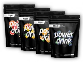 Edgar Powerdrink 1500g  + šťavnatá tyčinka ZDARMA