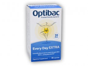 Optibac EXTRA Probiotika pro každý den 90 kapslí  + šťavnatá tyčinka ZDARMA