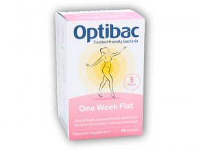 Optibac Probiotika při nadýmání 28 x 1,5g sáček  + šťavnatá tyčinka ZDARMA