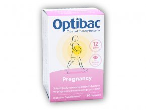 Optibac Probiotika v těhotenství 30 kapslí  + šťavnatá tyčinka ZDARMA