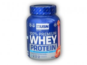 USN 100% Whey Protein premium 908g  + šťavnatá tyčinka ZDARMA