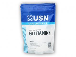 USN Essential Glutamine 500g  + šťavnatá tyčinka ZDARMA