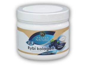 Golden Natur Rybí kolagen + vitamín C 250g  + šťavnatá tyčinka ZDARMA