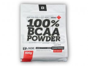Hi Tec Nutrition BS Blade 100% BCAA 2:1:1 powder 500g  + šťavnatá tyčinka ZDARMA