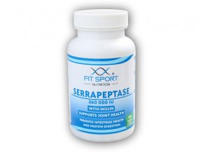FitSport Nutrition Serrapeptase 260.000 IU with Inulin 90 vege caps