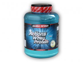 Aminostar Actions Whey Protein 65% 2000g  + šťavnatá tyčinka ZDARMA