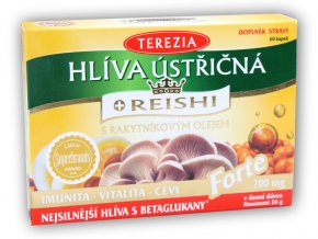 Terezia Hlíva ústřičná s reishi forte 60 kapslí