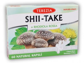 Terezia Shii-Take + Rhodiola Rosea 60 kapslí