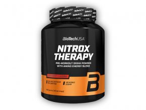BioTech USA Nitrox Therapy 680g  + šťavnatá tyčinka ZDARMA