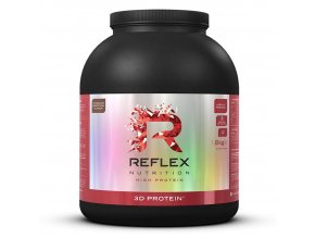Reflex Nutrition 3D Protein 1800g  + šťavnatá tyčinka ZDARMA