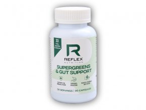 Reflex Nutrition Supergreens & Gut Support 90 kapslí