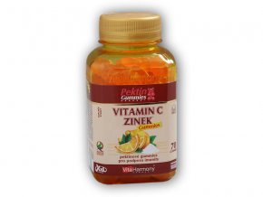 VitaHarmony XXL Vitamín C zinek gummies 70 gummies