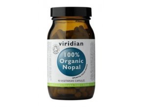 Viridian Nopal Organic - BIO 90 kapslí  + šťavnatá tyčinka ZDARMA