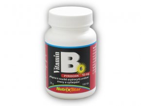 Nutristar Pyridoxin vitamín B6 10mg 100 tablet