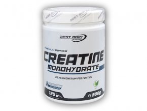 Best Body Nutrition Creatin monohydrat 500g  + šťavnatá tyčinka ZDARMA