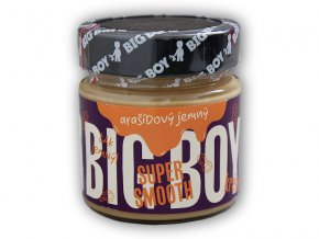 BigBoy Arašídový krém super smooth 220g