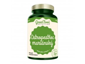 GreenFood Nutrition Ostropestřec mariánský 60 vegan kapslí