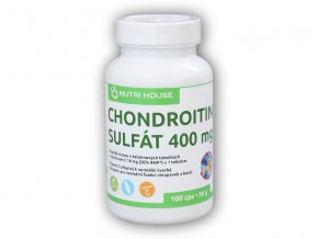 Nutri House Chondroitin sulfát 400mg 100 kapslí