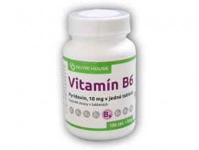 Nutri House Vitamin B6 Pyridoxin 10mg 100 tablet