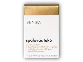 Venira Spalovač tuků 60 kapslí  + šťavnatá tyčinka ZDARMA