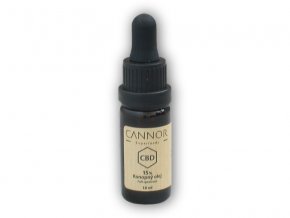 Cannor CBD konopný olej celospektrální 15% 10ml  + šťavnatá tyčinka ZDARMA