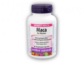 Webber Naturals Maca for Women 60 kapslí