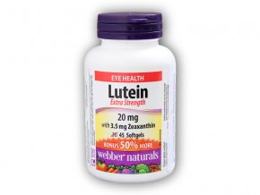 Webber Naturals Lutein 20 mg 45 tobolek