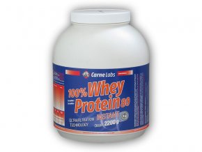 PROTEIN Carne Labs 100% Whey protein 80 2200g  + šťavnatá tyčinka ZDARMA