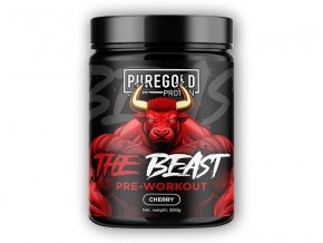 PureGold PureGold The Beast Pre-workout 300g  + šťavnatá tyčinka ZDARMA