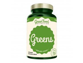GreenFood Nutrition Greens 120 vegan kapslí