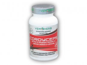 VemoHerb VemoHerb Cordyceps 90 kapslí  + šťavnatá tyčinka ZDARMA